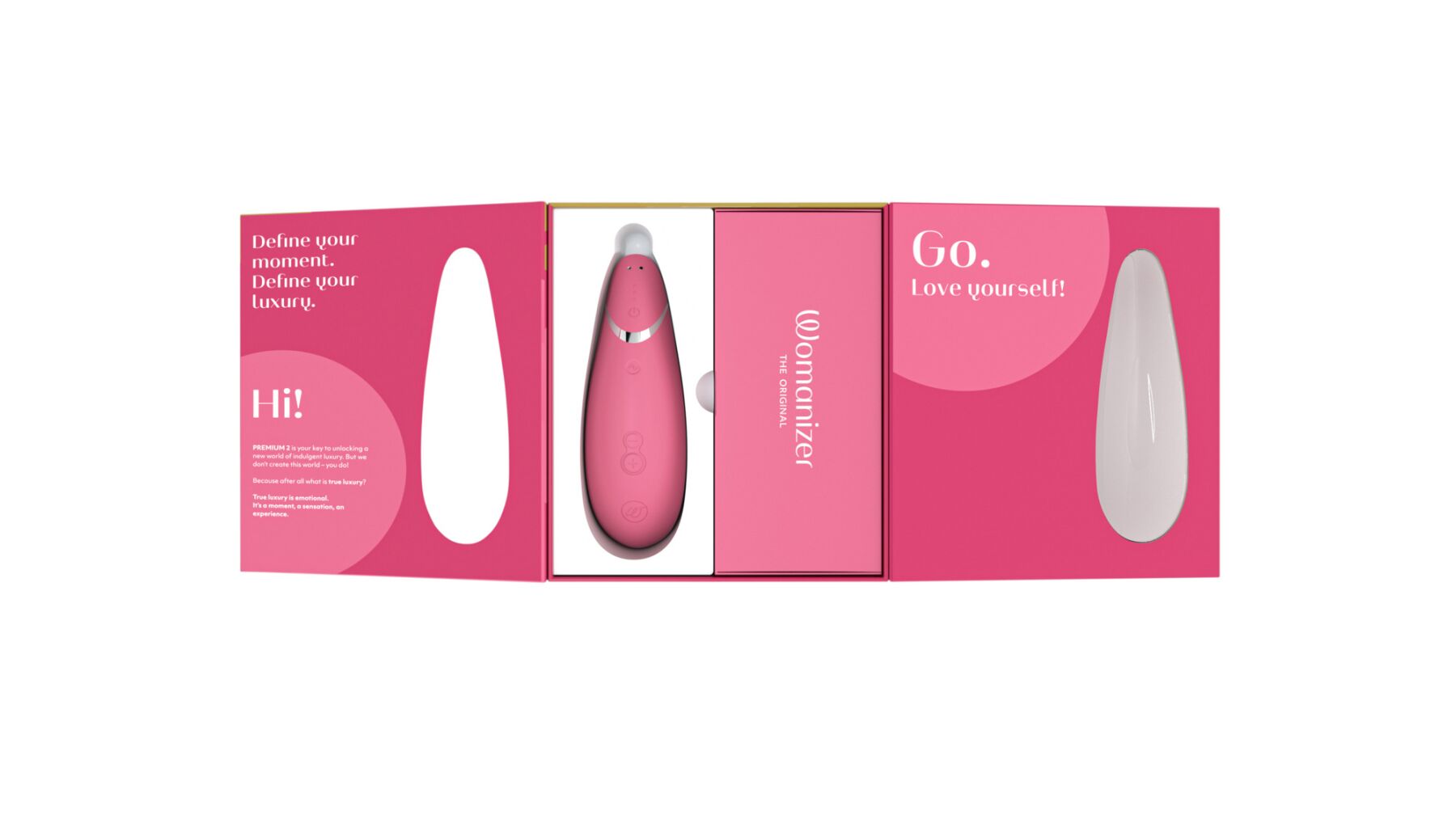 Вакуумний кліторальний стимулятор Womanizer Premium 2