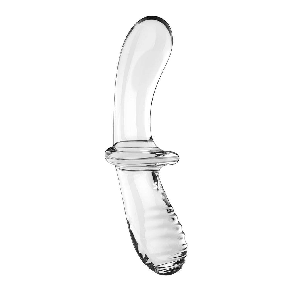 Двосторонній скляний дилдо Satisfyer Double Crystal