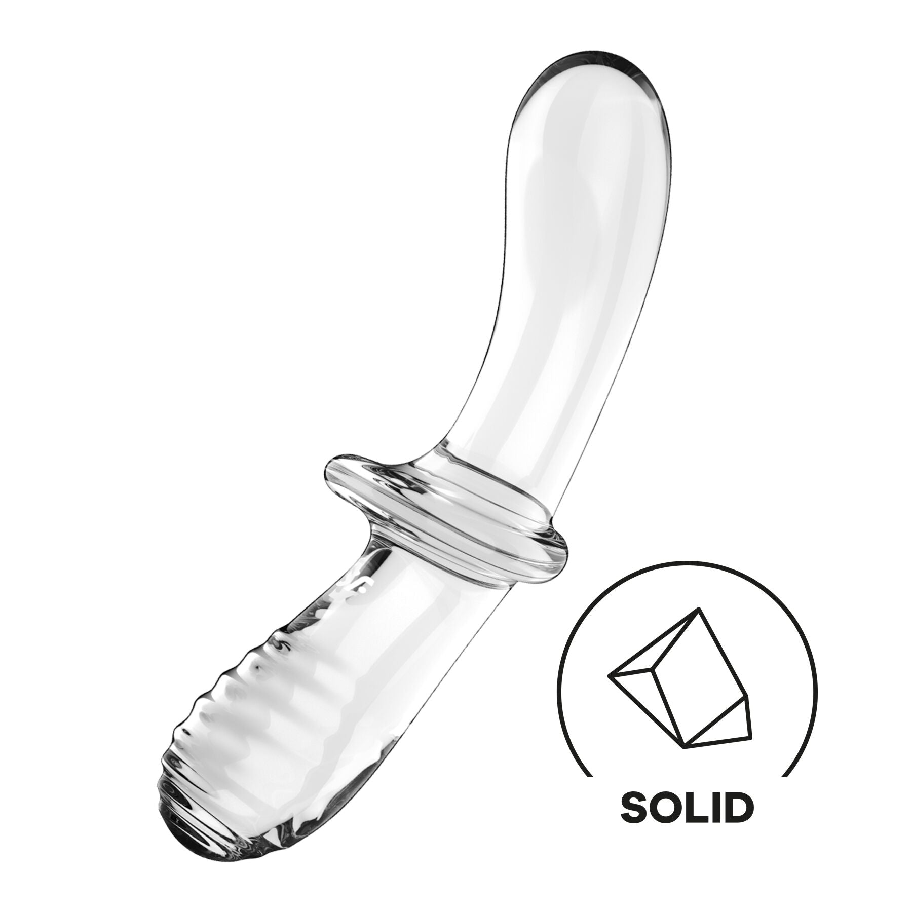 Двосторонній скляний дилдо Satisfyer Double Crystal
