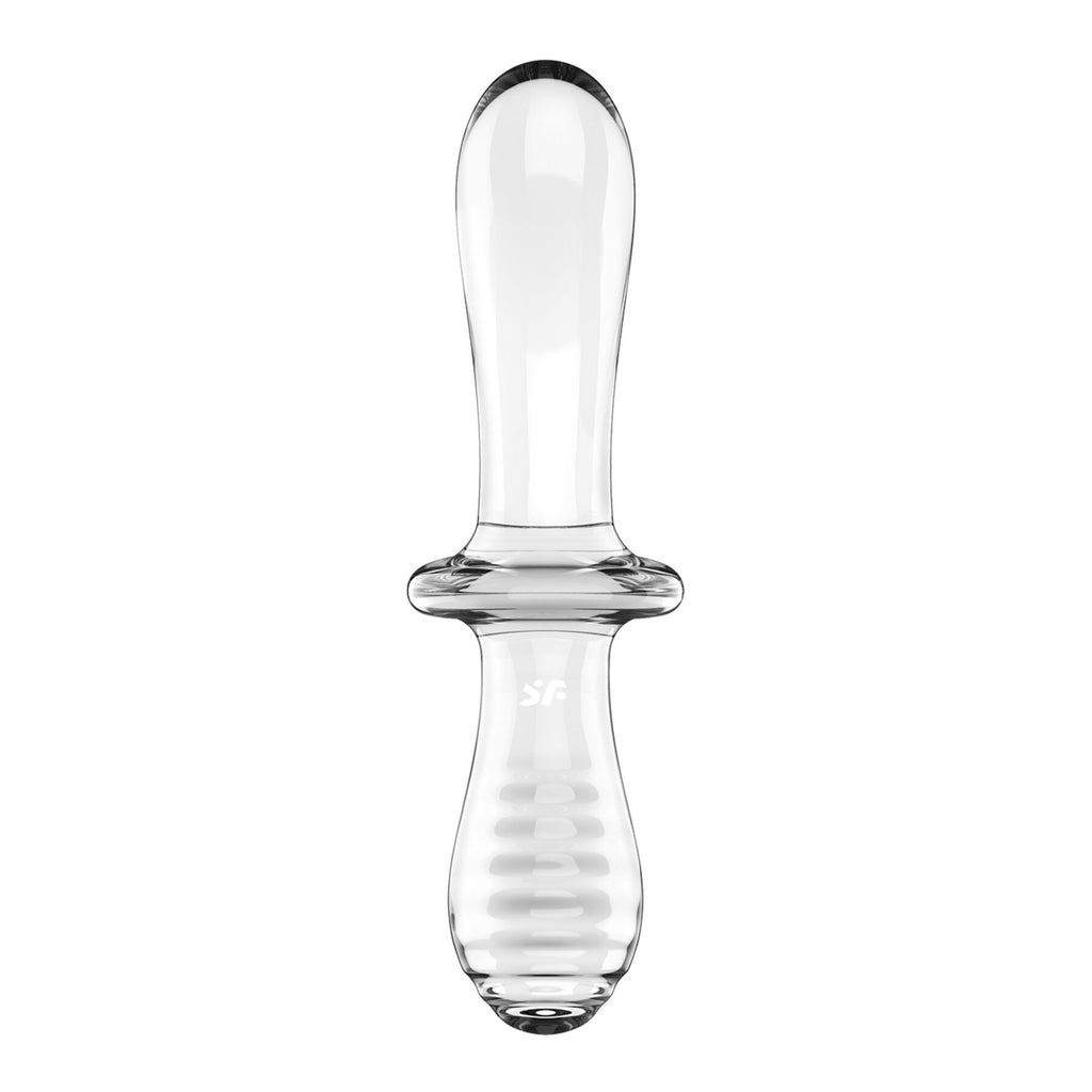 Двосторонній скляний дилдо Satisfyer Double Crystal