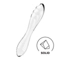 Двосторонній скляний дилдо Satisfyer Dazzling Crystal 1