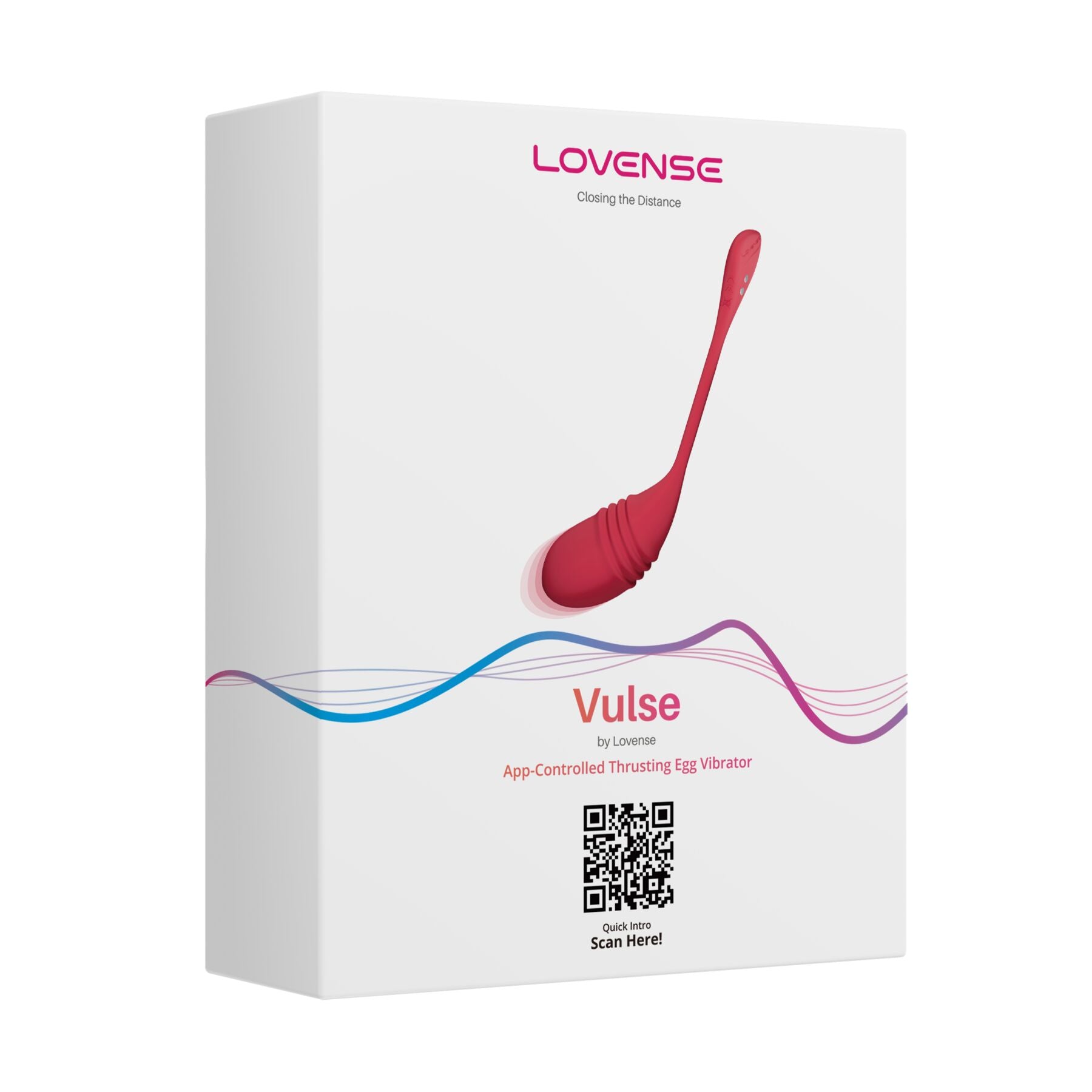 Смарт-віброяйце з пульсацією Lovense Vulse Thrusting Egg Vibrator