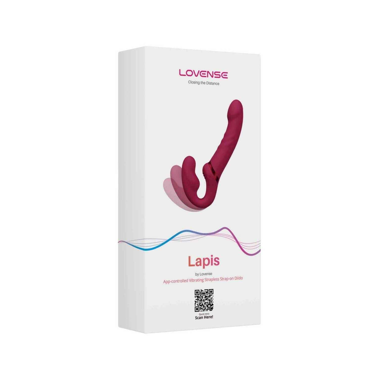 Безремінний смарт-страпон Lovense Lapis vibrating strapless