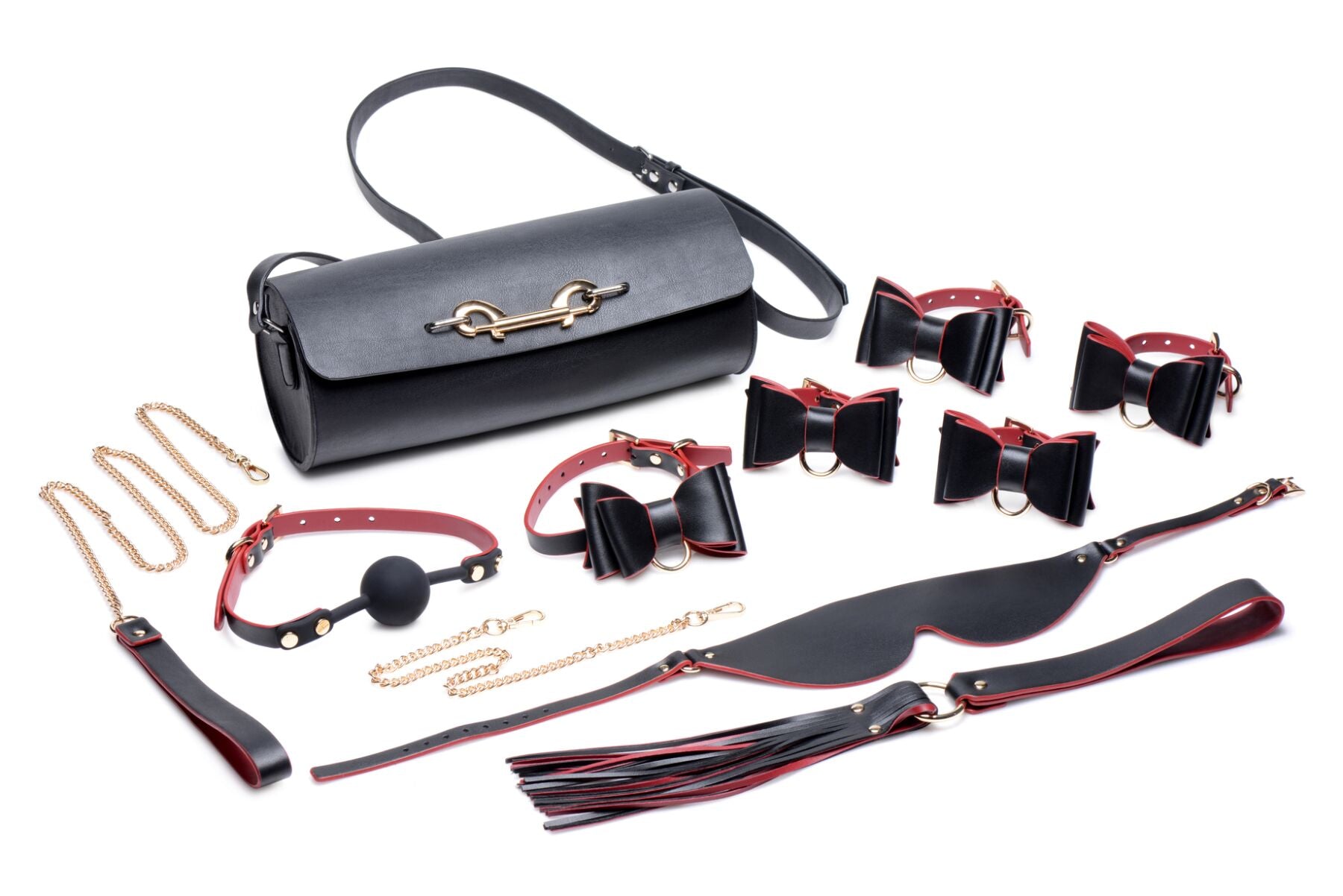 Набір БДСМ з дорожньою сумкою Master Series Bow - Luxury