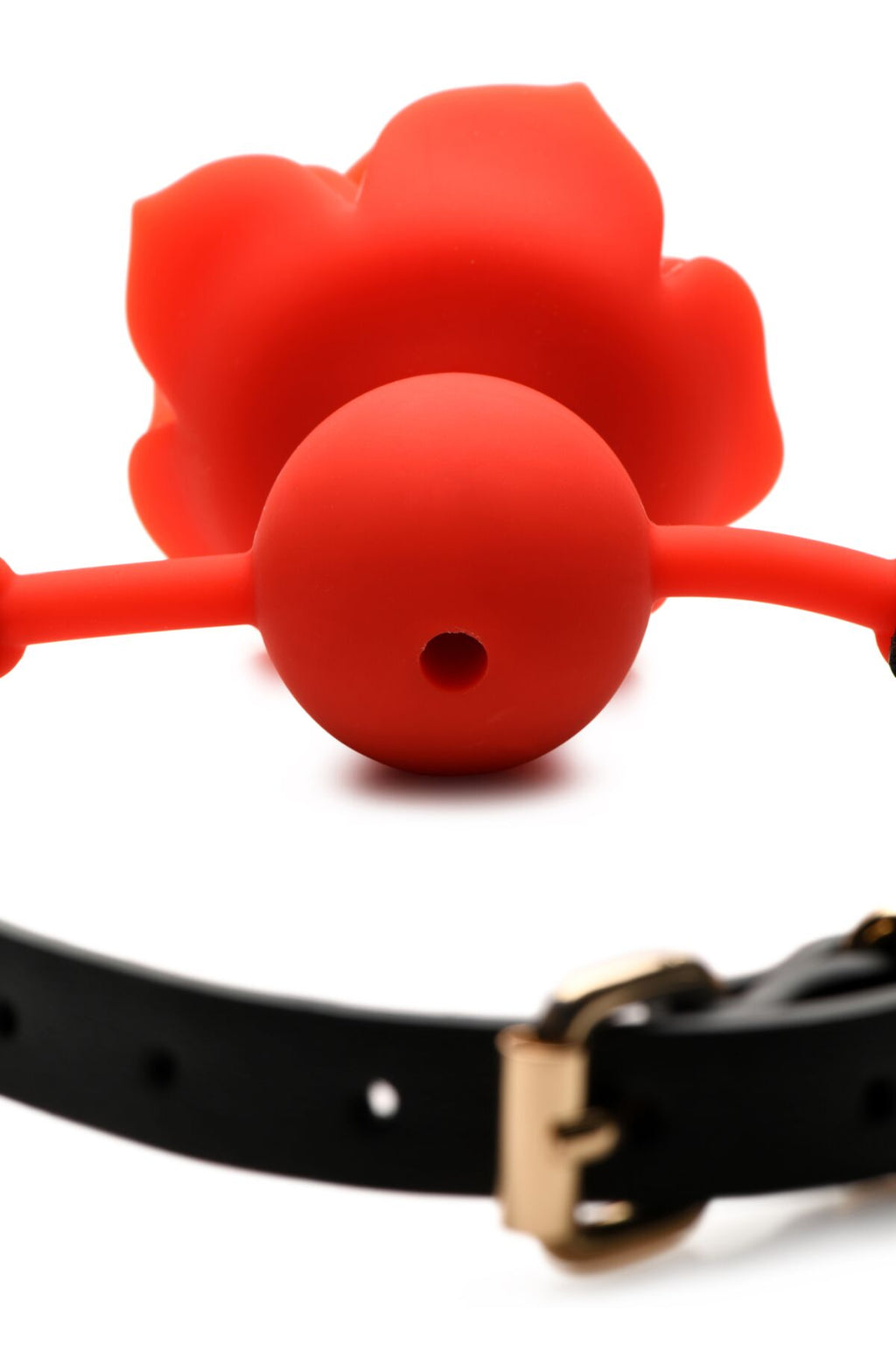 Силіконовий кляп з трояндою Master Series Blossom Silicone Gag