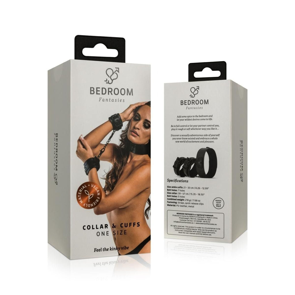 Наручники з нашийником Bedroom Fantasies Collar & Wrist