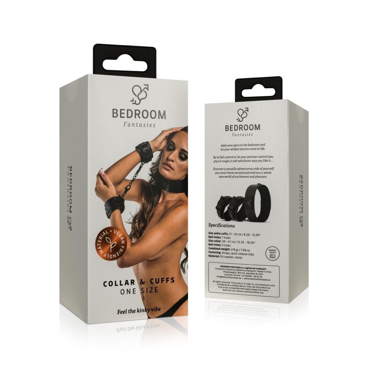 Наручники з нашийником Bedroom Fantasies Collar & Wrist