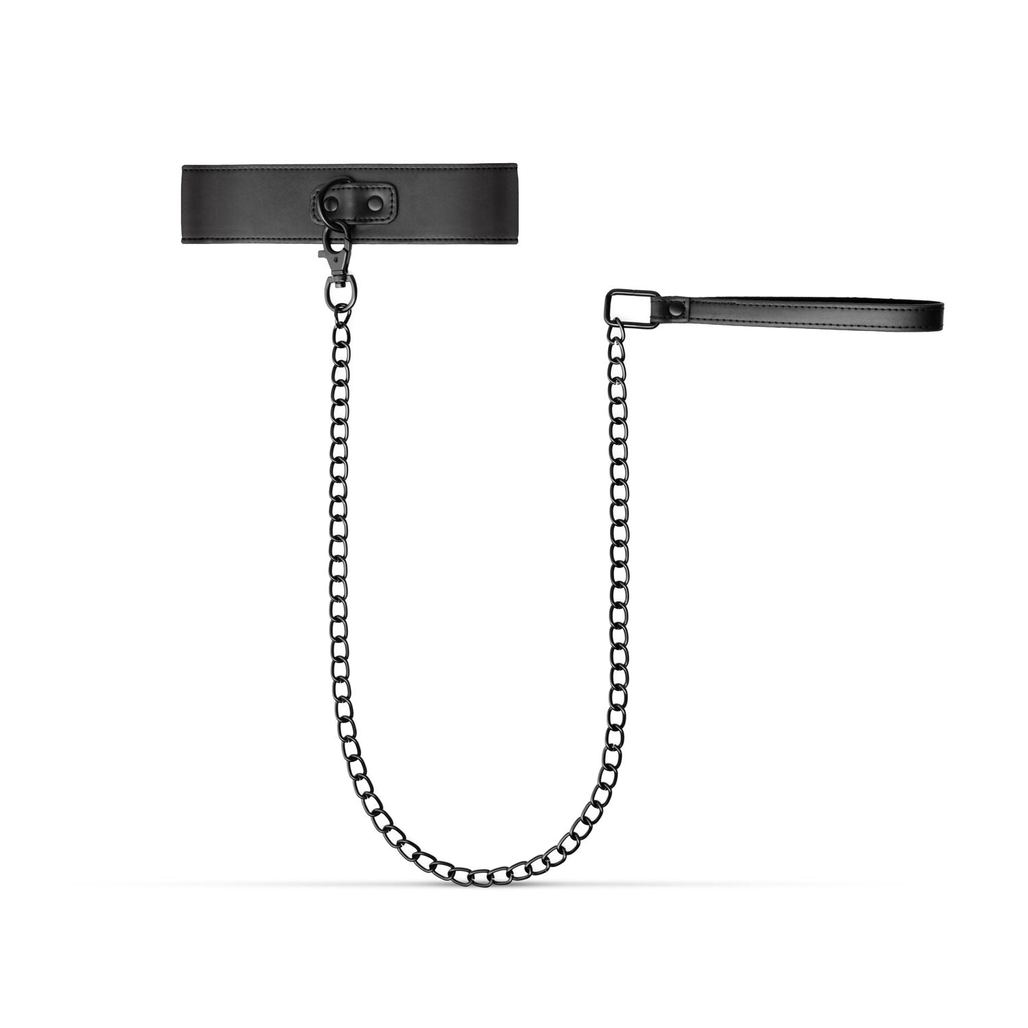 Нашийник з повідцем Bedroom Fantasies Faux Leather Collar