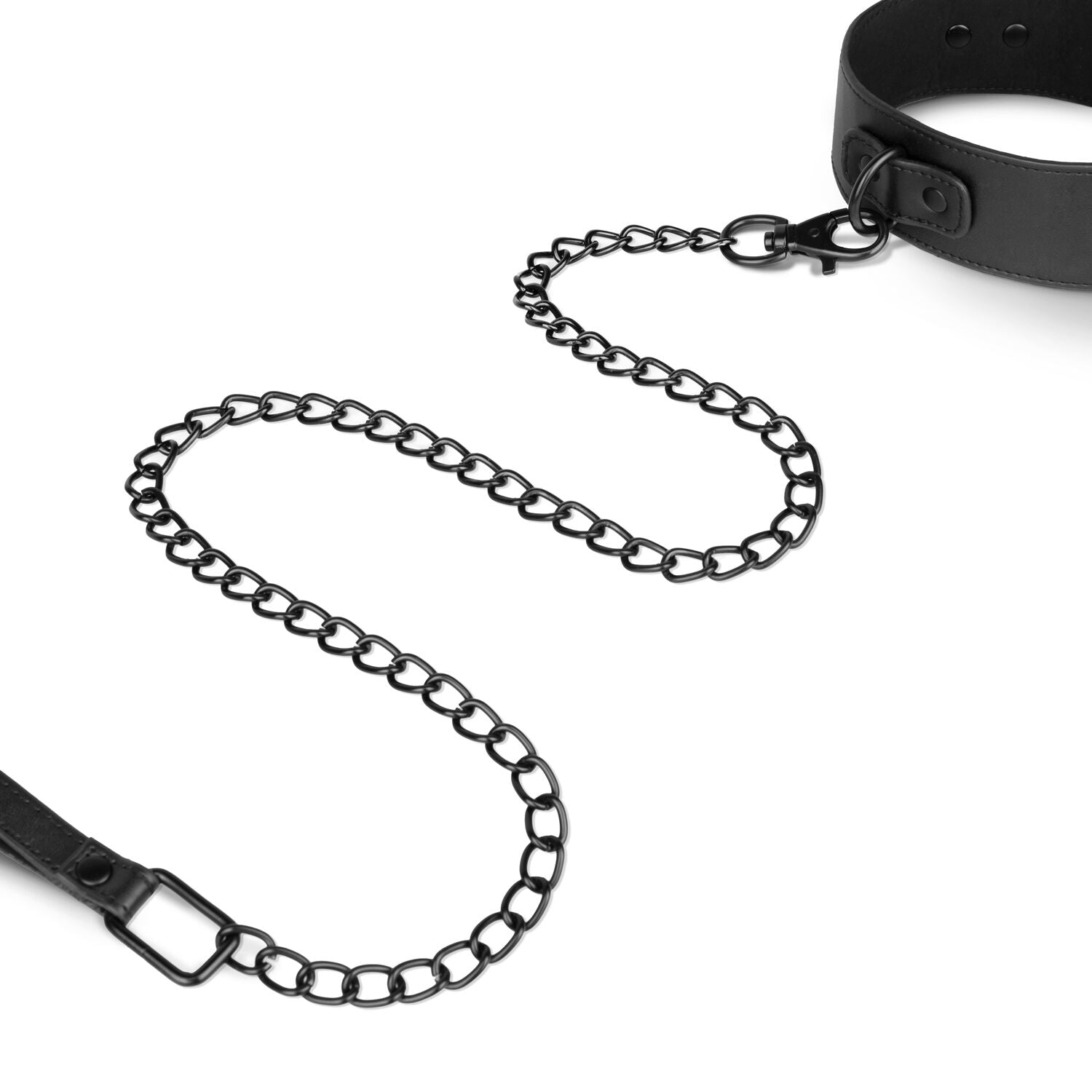 Нашийник з повідцем Bedroom Fantasies Faux Leather Collar
