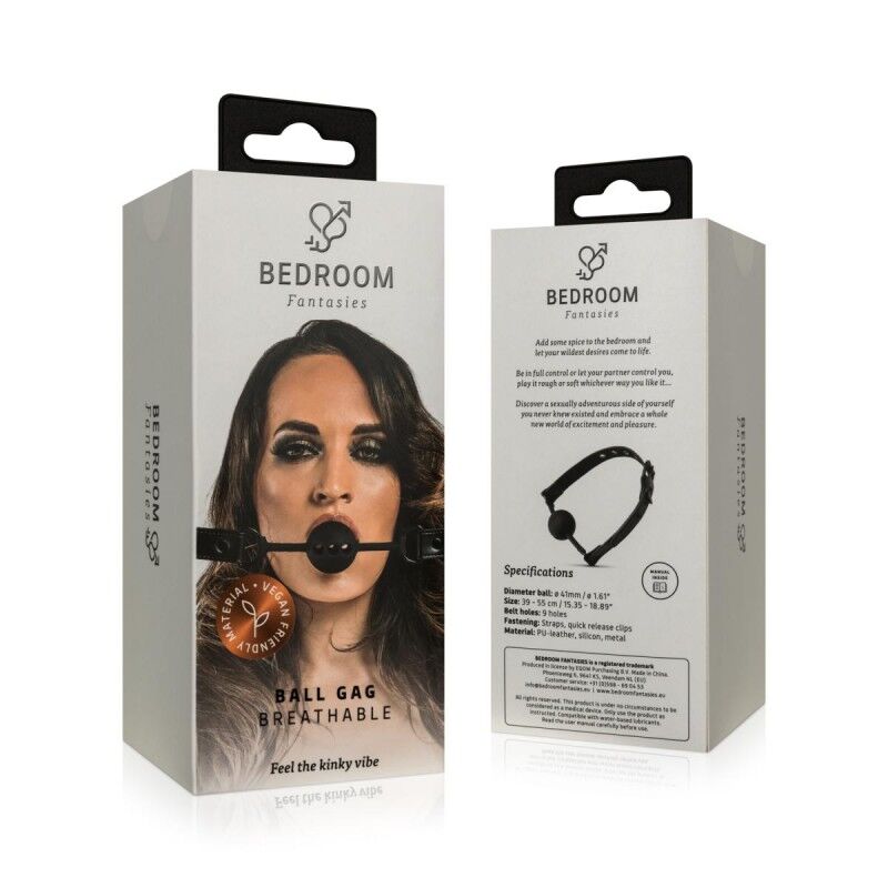 Повітропроникний кляп Bedroom Fantasies Breathable Silicone Ball