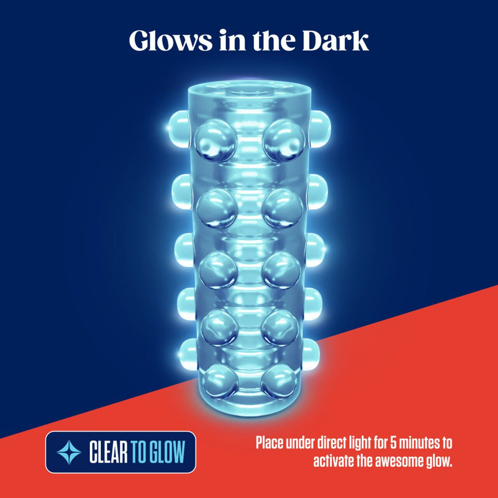 Мастурбатор Blush Rize - Swich Glow in the Dark Masturbator Clear