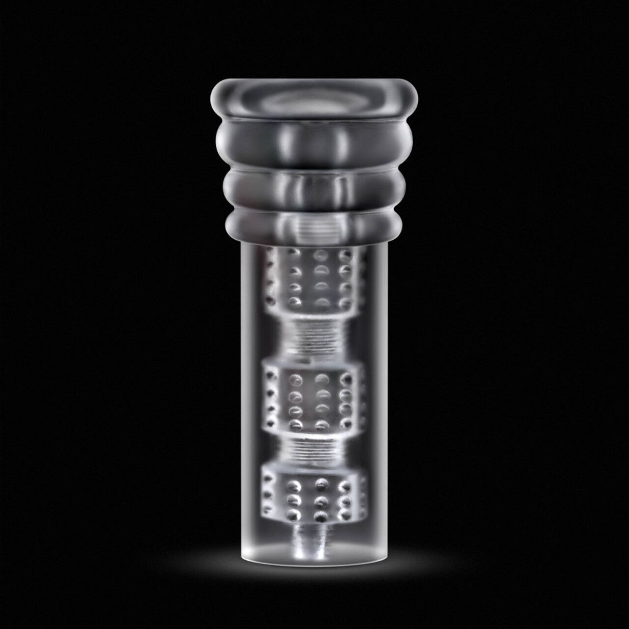 Мастурбатор Blush Rize - Luz Glow in the Dark Masturbator - Clear