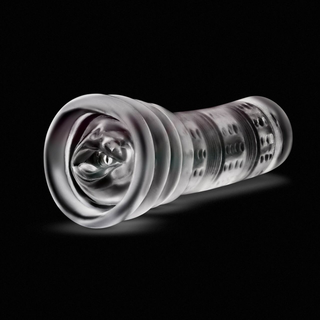 Мастурбатор Blush Rize - Luz Glow in the Dark Masturbator - Clear
