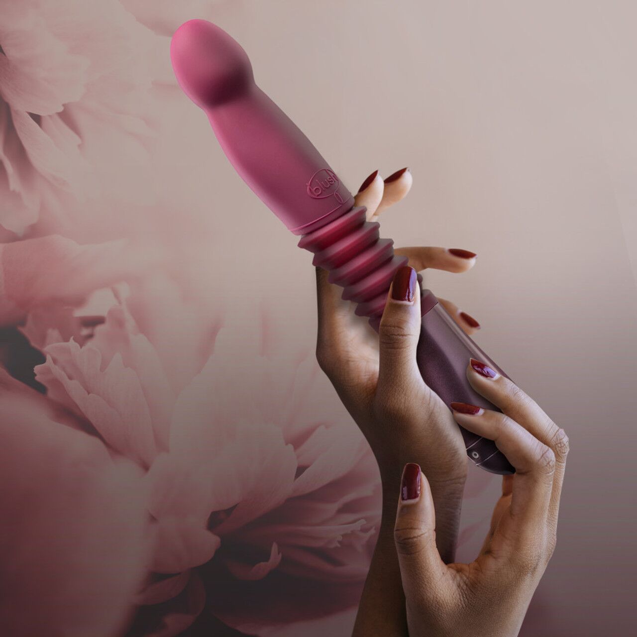 Пульсатор для точки G Blush Temptasia - Trixie Thrusting Dildo