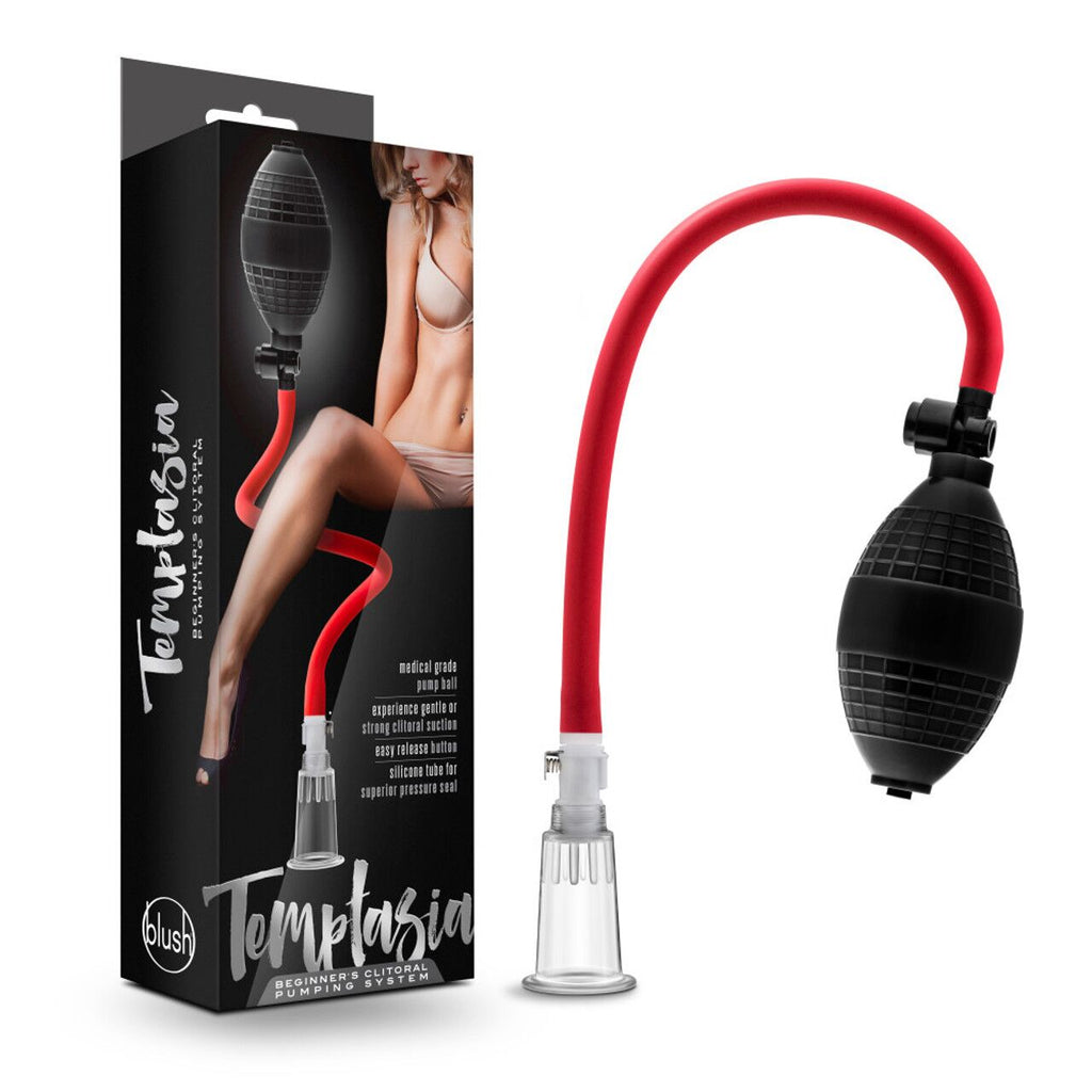 Вакуумна помпа для клітора Blush Temptasia - Beginner's Clitoral Pumping System