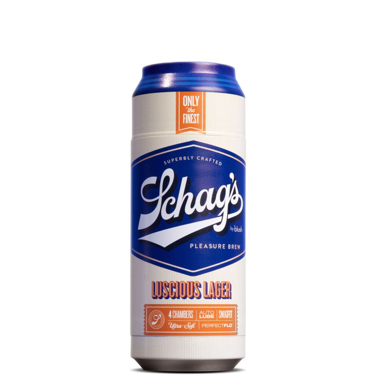 Мастурбатор - банка пива Blush Schag's Luscious Lager Masturbator Frosted