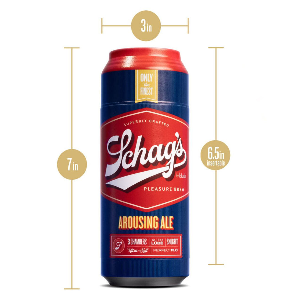 Мастурбатор - банка пива Blush Schag's Arousing Ale Masturbator - Frosted