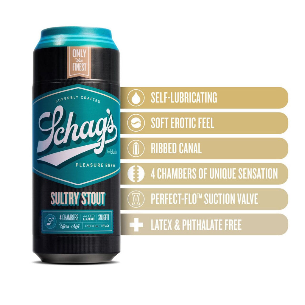 Мастурбатор - банка пива Blush Schag's - Sultry Stout Masturbator - Frosted