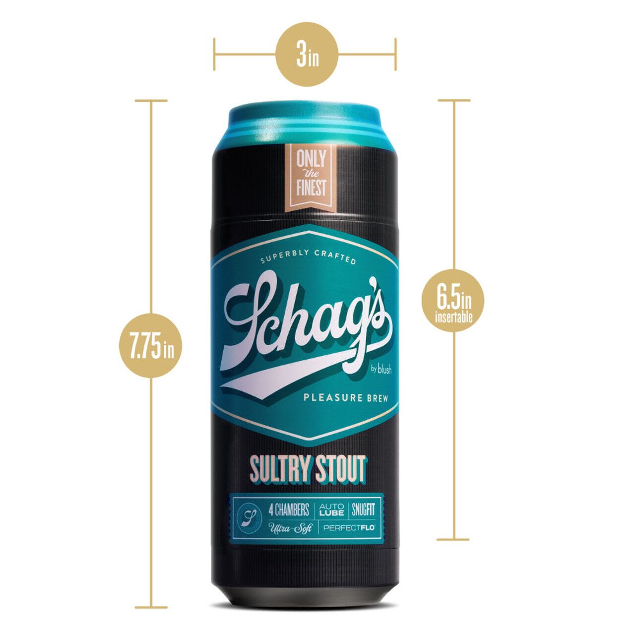 Мастурбатор - банка пива Blush Schag's - Sultry Stout Masturbator - Frosted