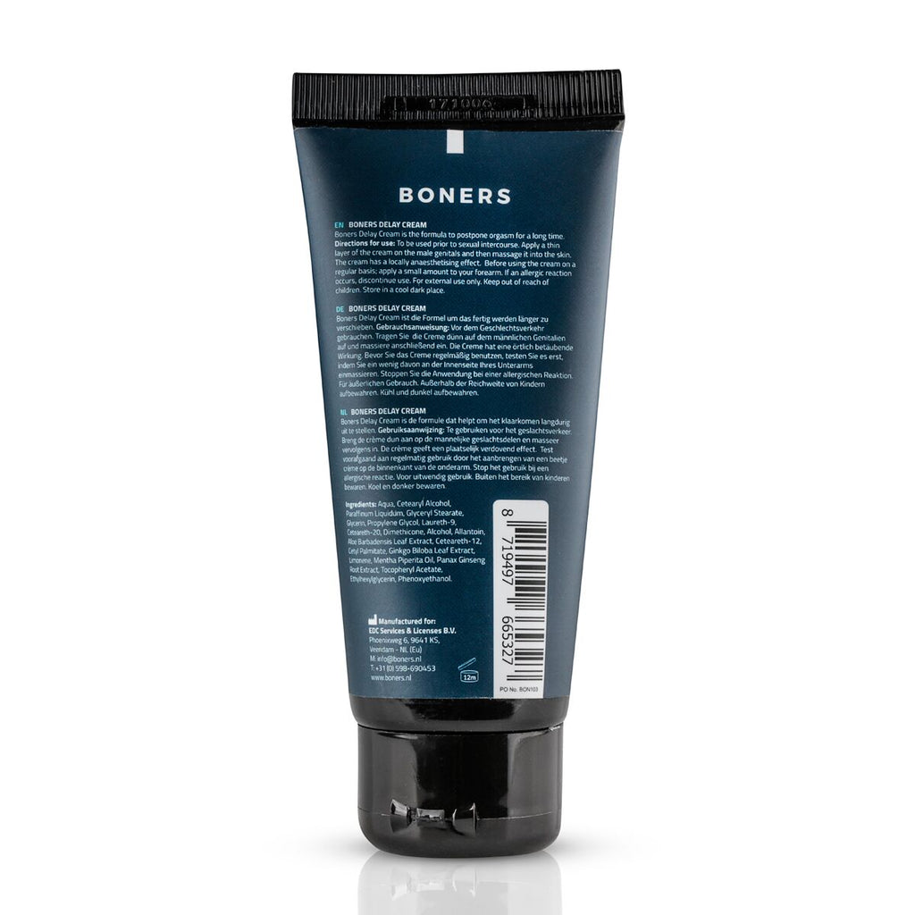Крем-пролонгатор Boners Delay Cream