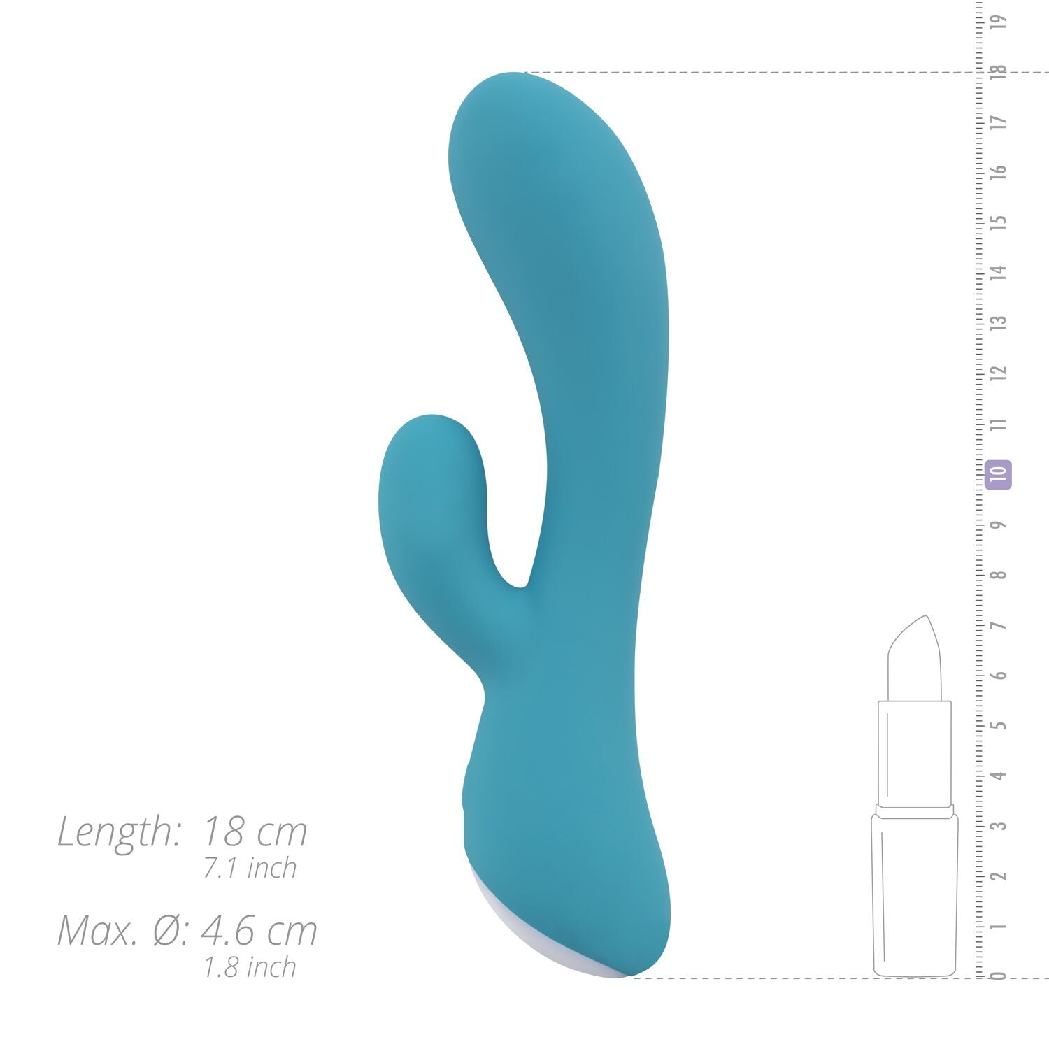 Вібратор-кролик Cala Azul Martina Rabbit Vibrator