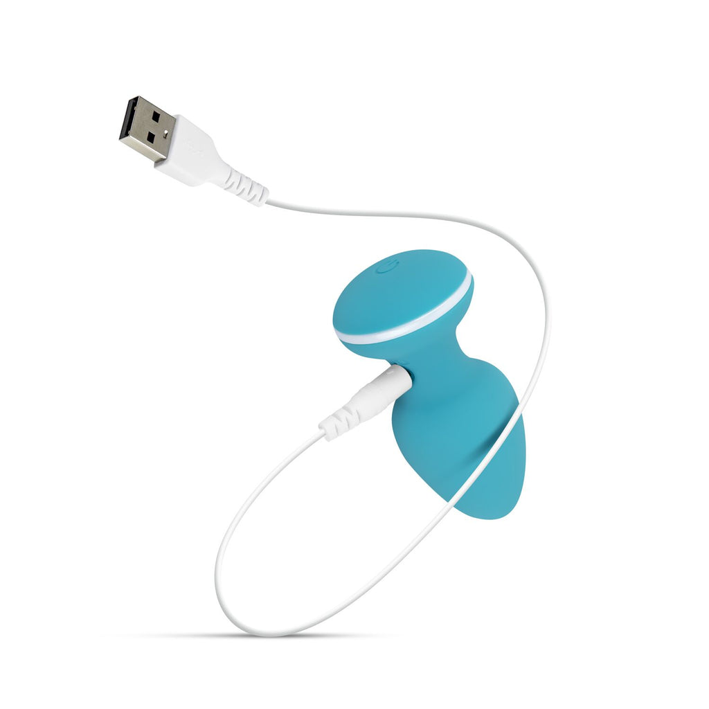 Анальна вібропробка Cala Azul Blanca Vibrating anal