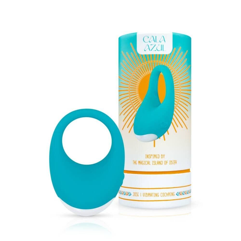 Ерекційне кільце з вібрацією Cala Azul Jose Vibrating Cockring