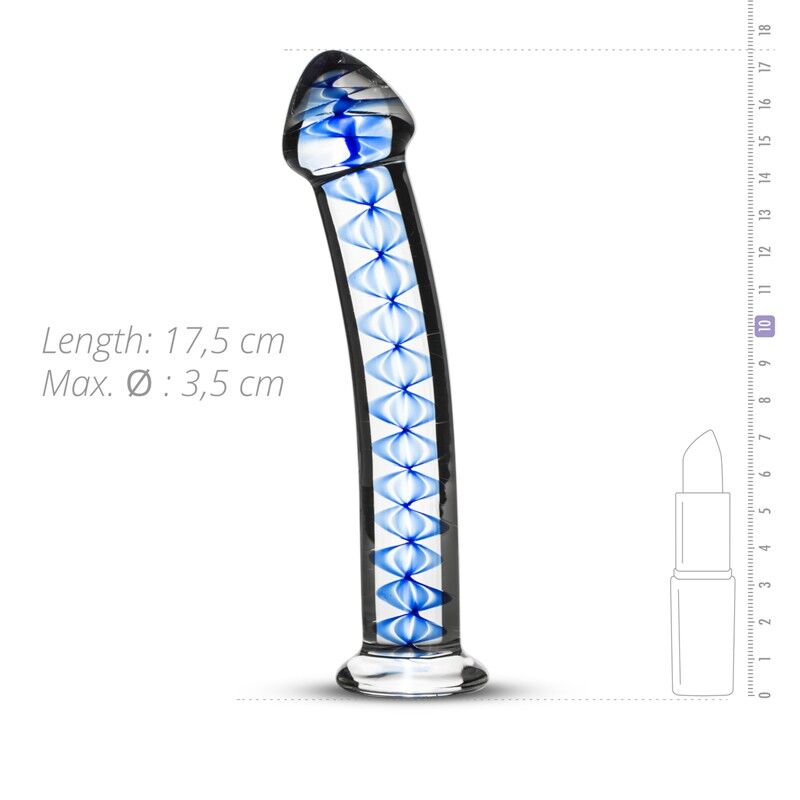 Скляний дилдо Gildo Glass Dildo No. 4