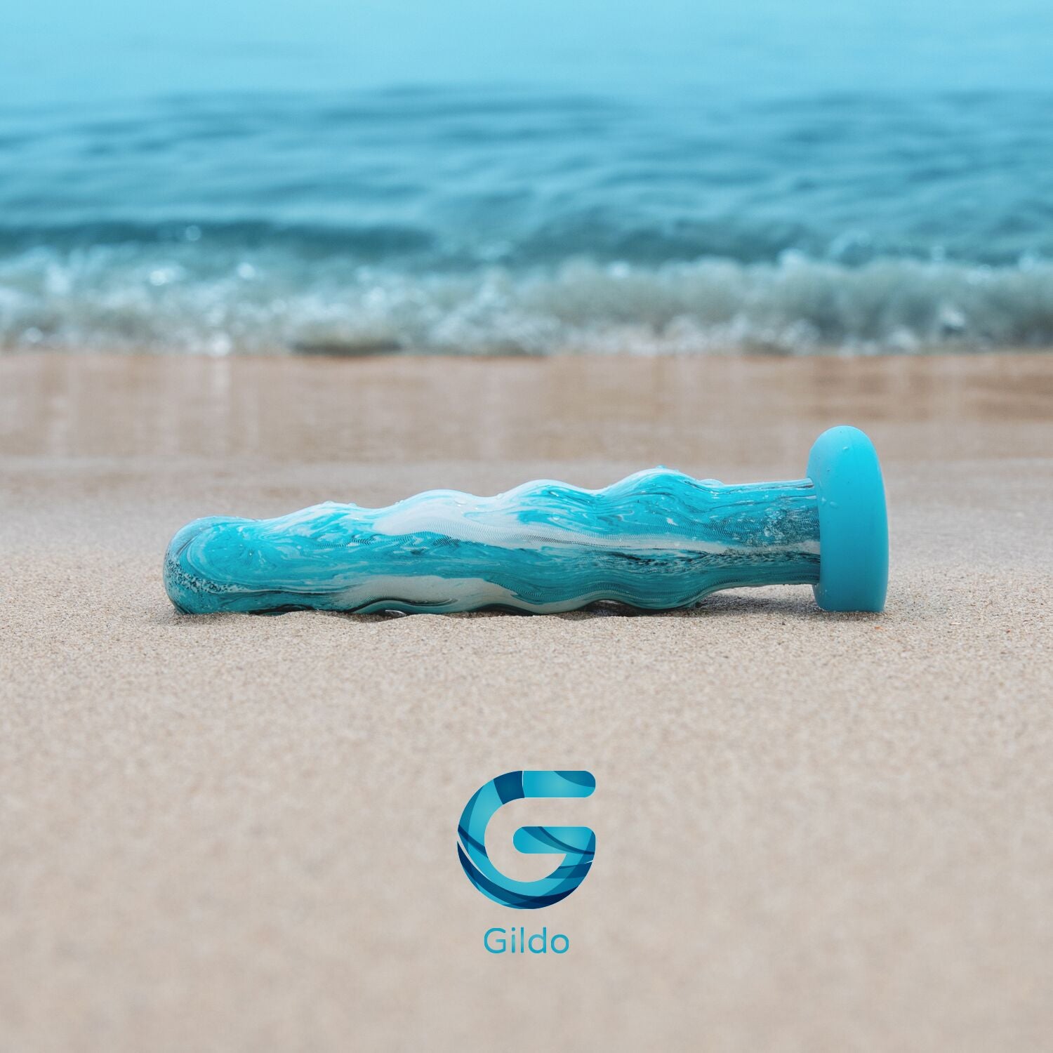 Скляний дилдо Gildo Ocean Flow