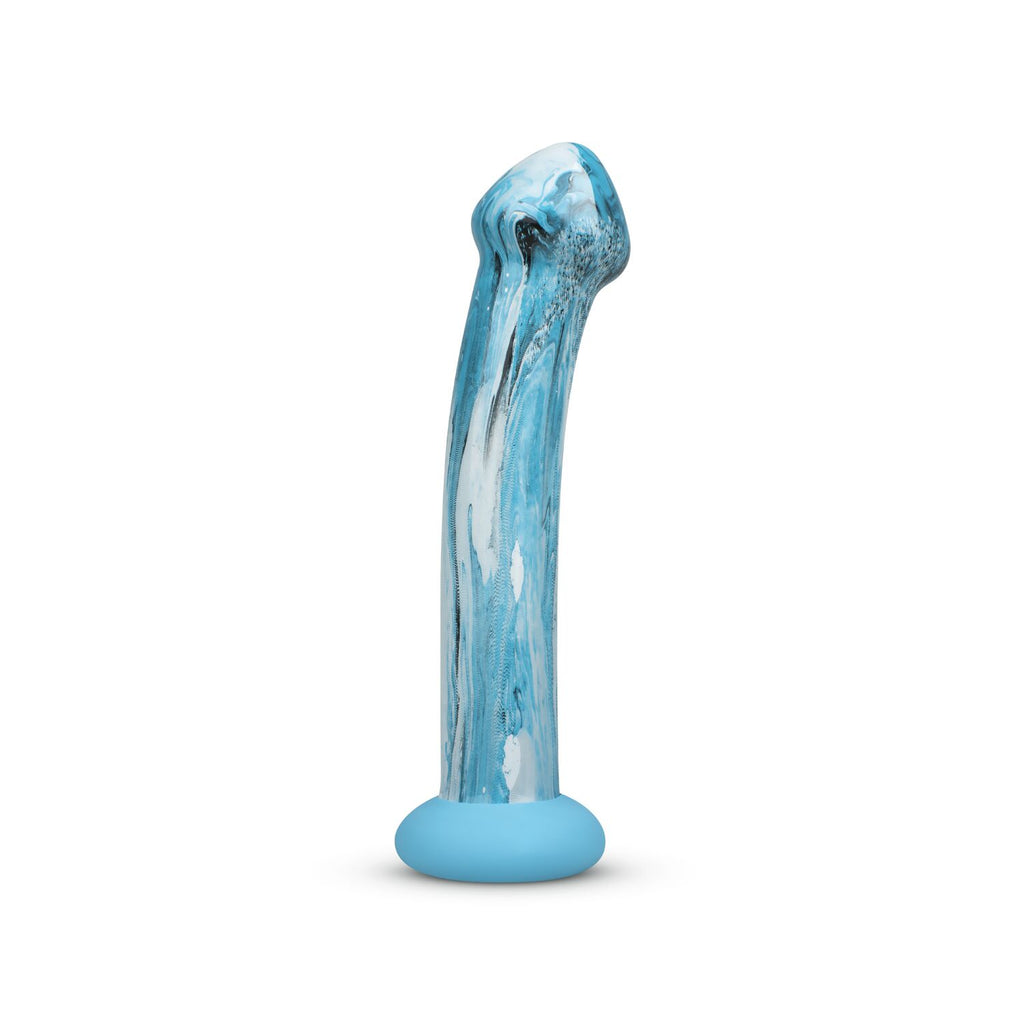 Скляний дилдо Gildo Ocean Ripple
