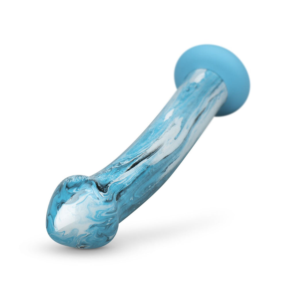 Скляний дилдо Gildo Ocean Ripple