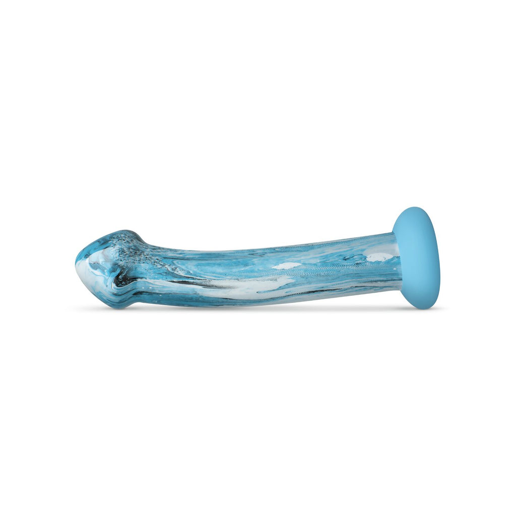 Скляний дилдо Gildo Ocean Ripple