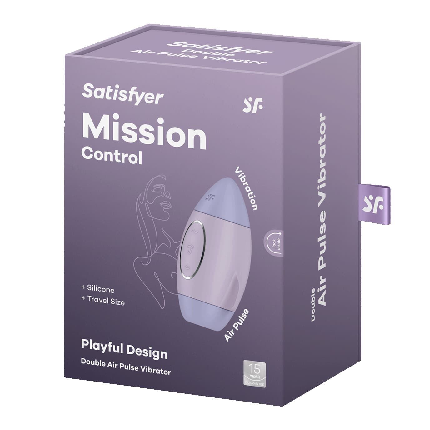 Вакуумний стимулятор з вібрацією Satisfyer Mission Control