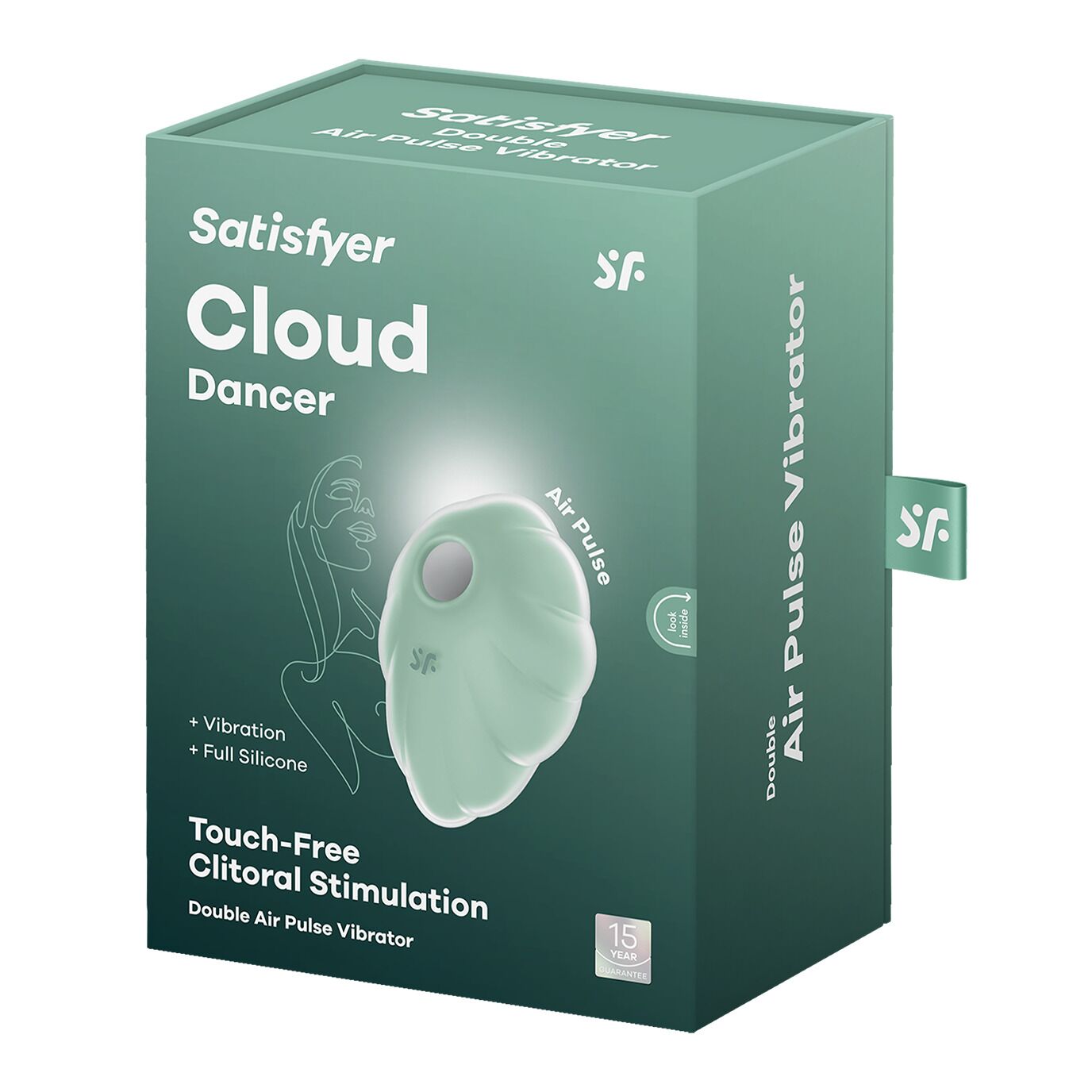 Вакуумний стимулятор з вібрацією Satisfyer Cloud Dancer