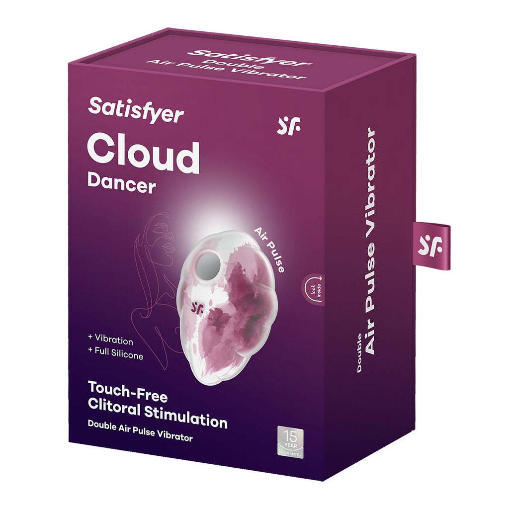 Вакуумний стимулятор з вібрацією Satisfyer Cloud Dancer