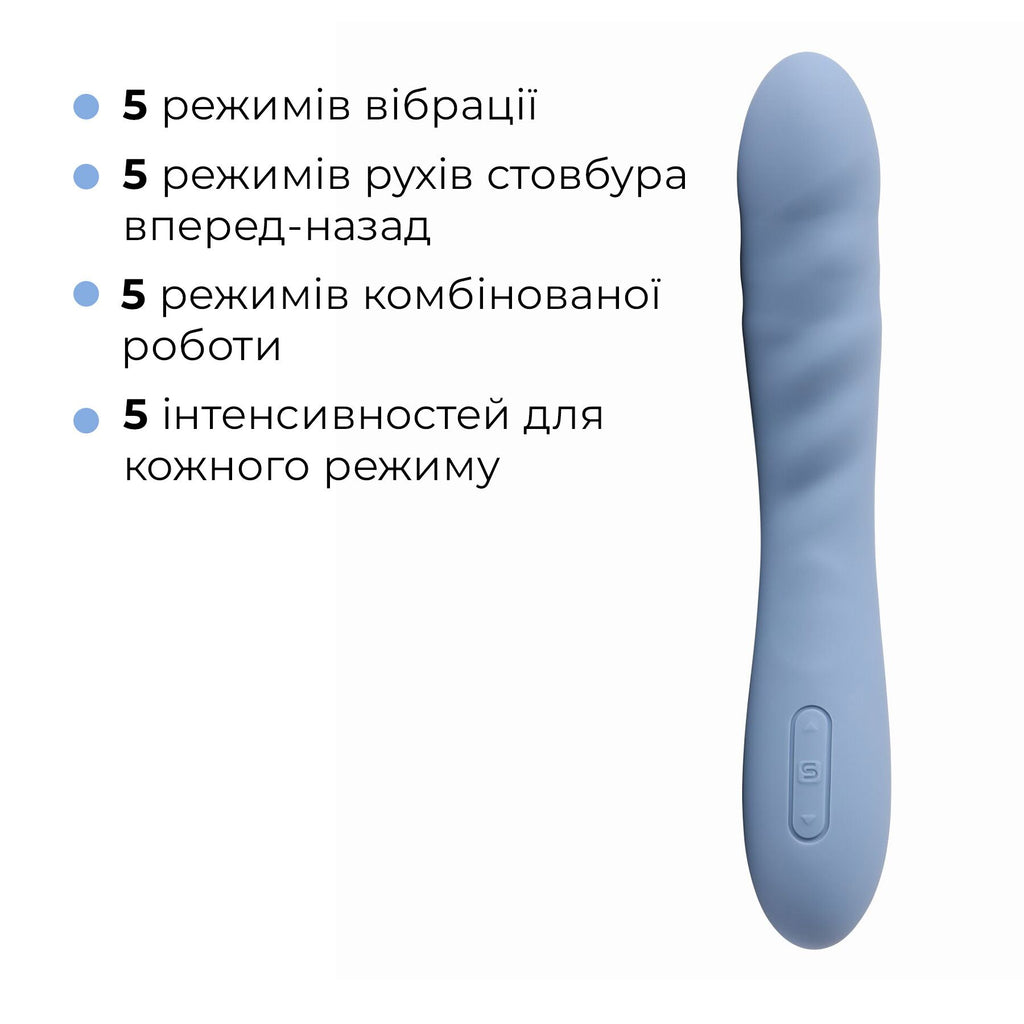Смарт-вібратор з пульсацією Svakom Ava Neo Cornflower