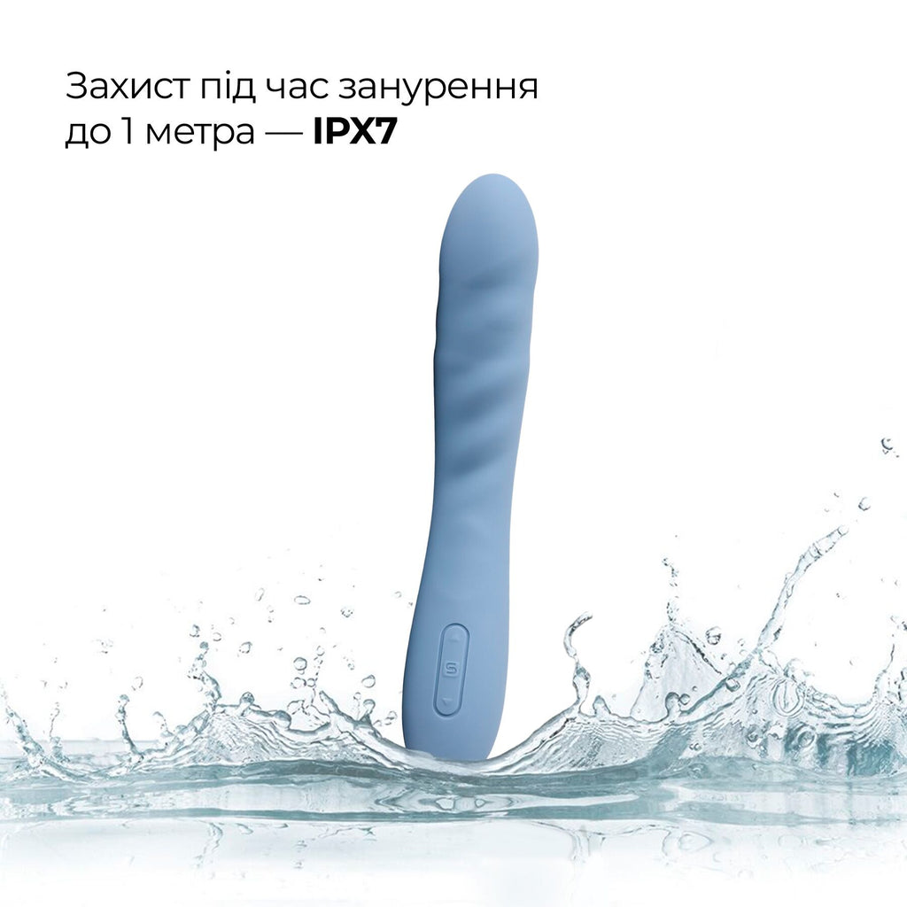 Смарт-вібратор з пульсацією Svakom Ava Neo Cornflower