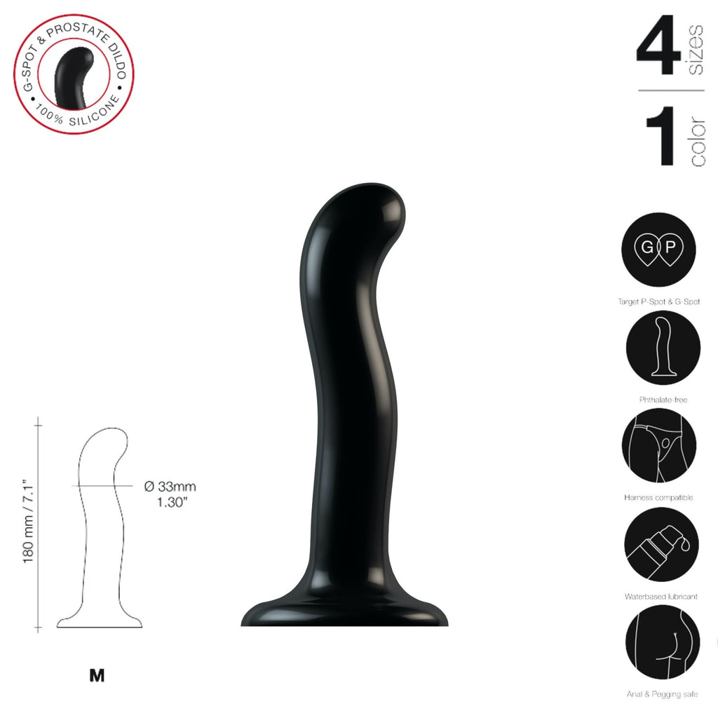 Насадка для страпона Strap-On-Me P&G-Spot Dildo