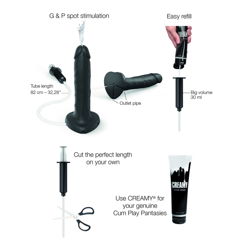 Фалоімітатор, що кінчає Strap-On-Me Squirting Cum Dildo Realistic