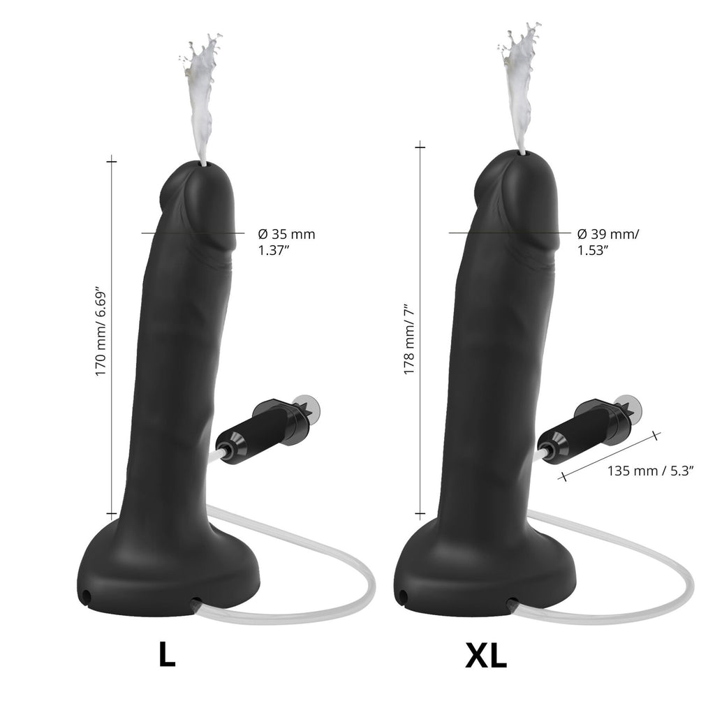 Фалоімітатор, що кінчає Strap-On-Me Squirting Cum Dildo Realistic