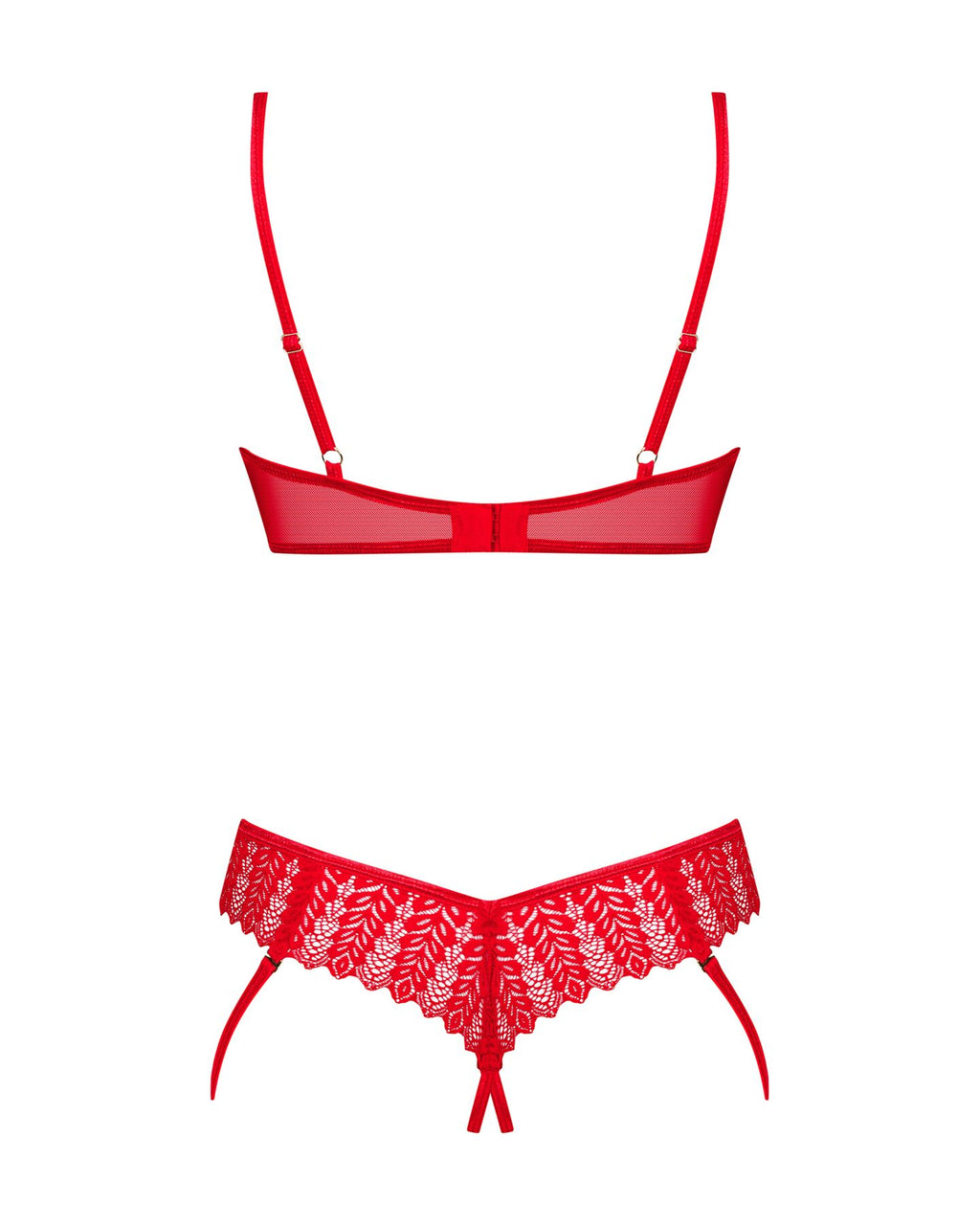 Комплект Obsessive Ingridia 2-pcs crotchless set