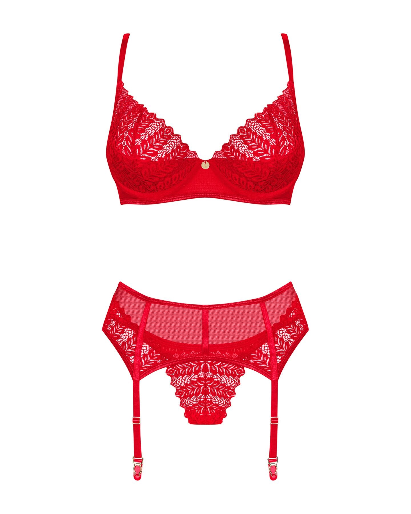 Комплект Obsessive Ingridia 3-pcs set