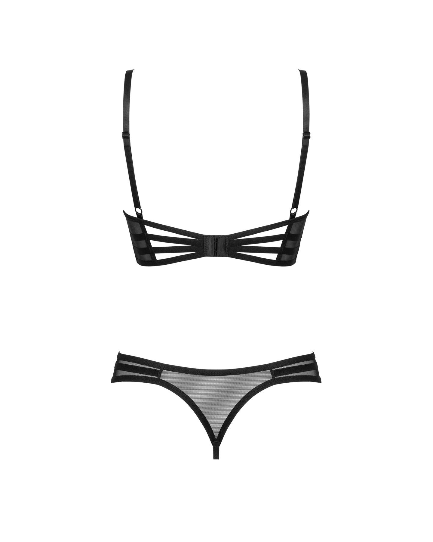 Комплект Obsessive Roxelia 2-pcs crotchless set