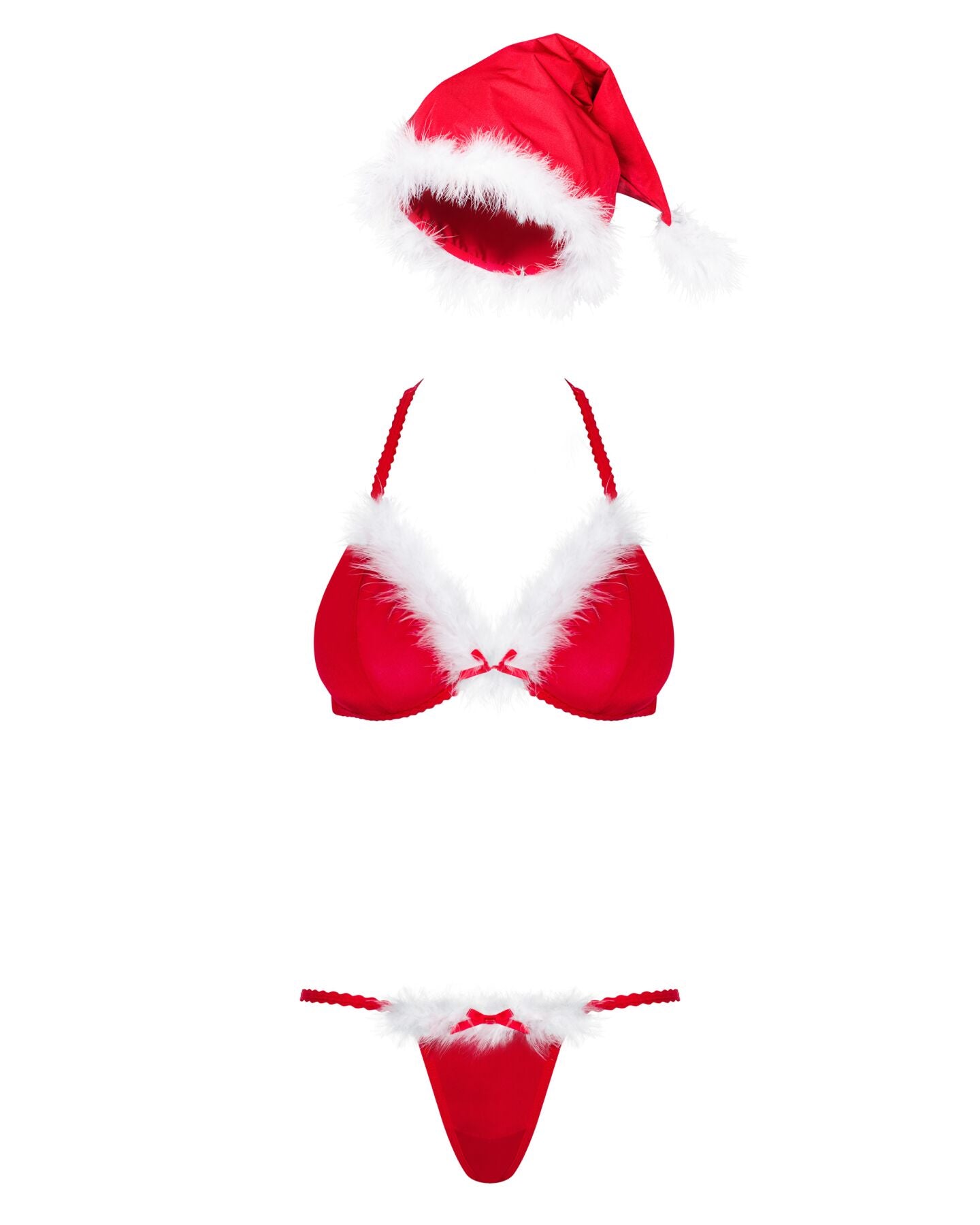 Новорічний комплект Obsessive Santastic 3-pcs set