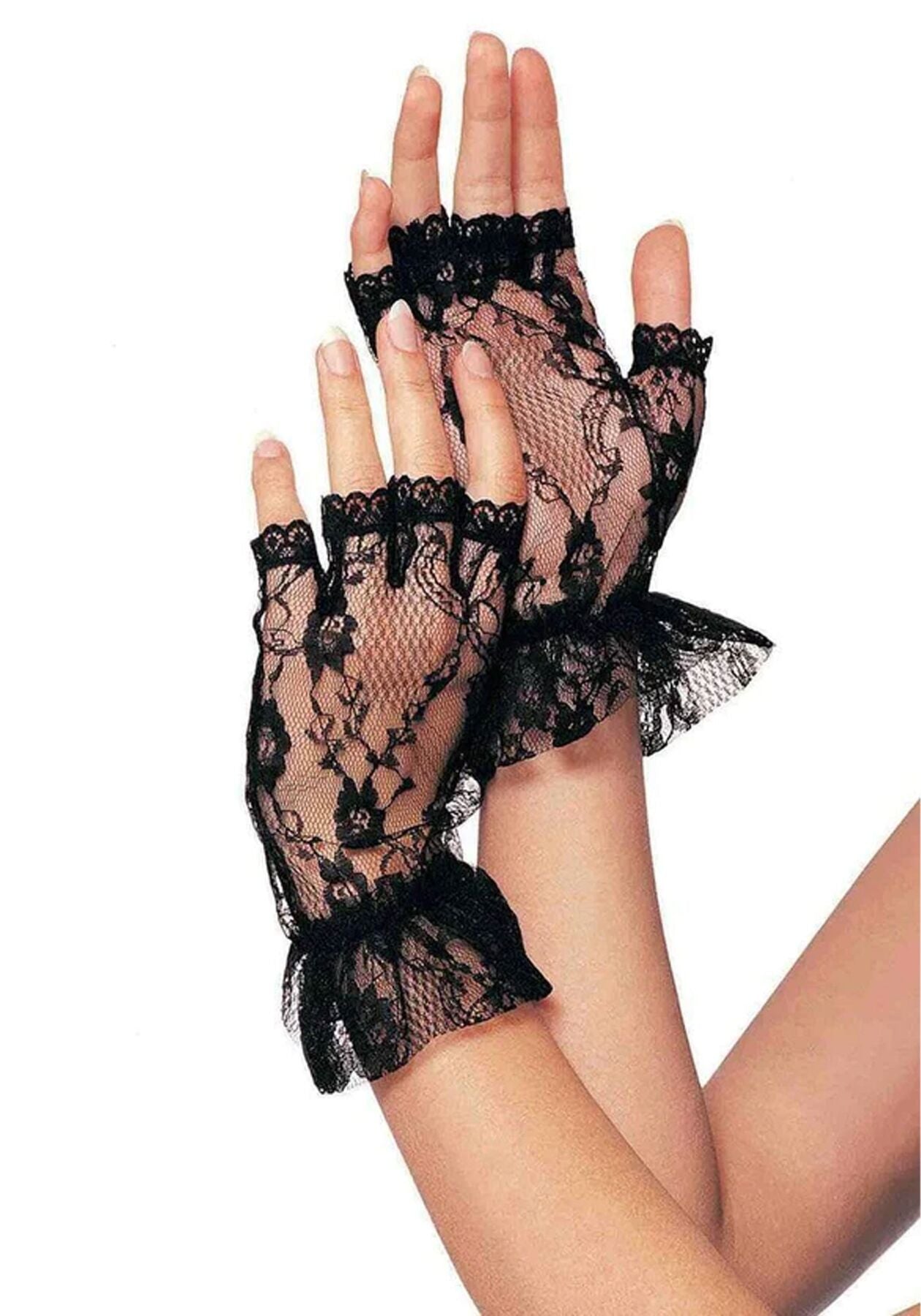 Короткі рукавички-гловелети Leg Avenue Wrist length fingerless gloves