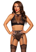 Комплект Leg Avenue Crop Top