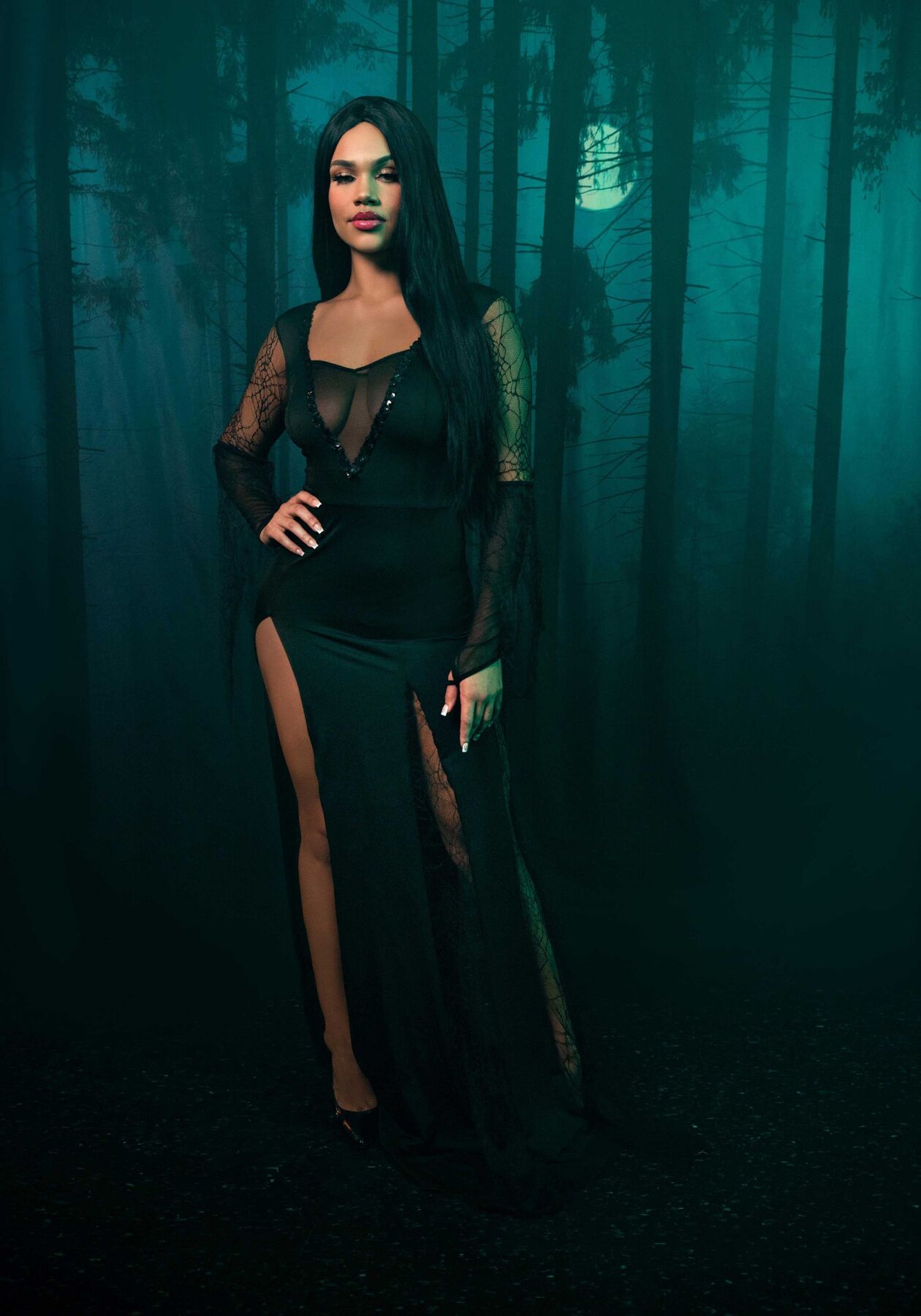 Костюм Мортіші Аддамс Leg Avenue Sexy