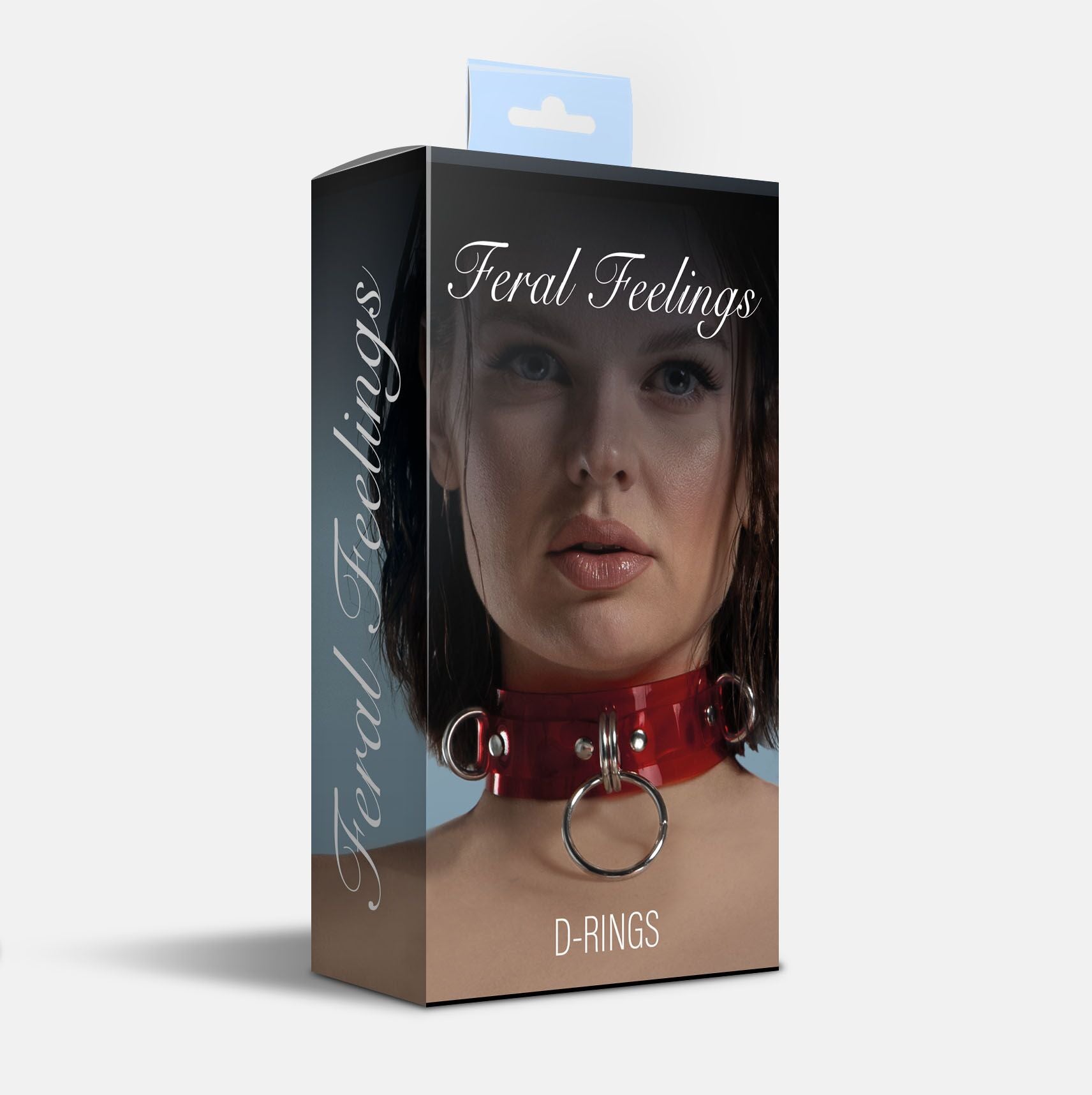 Нашийник для фіксації Feral Feelings D-Rings Trasparent