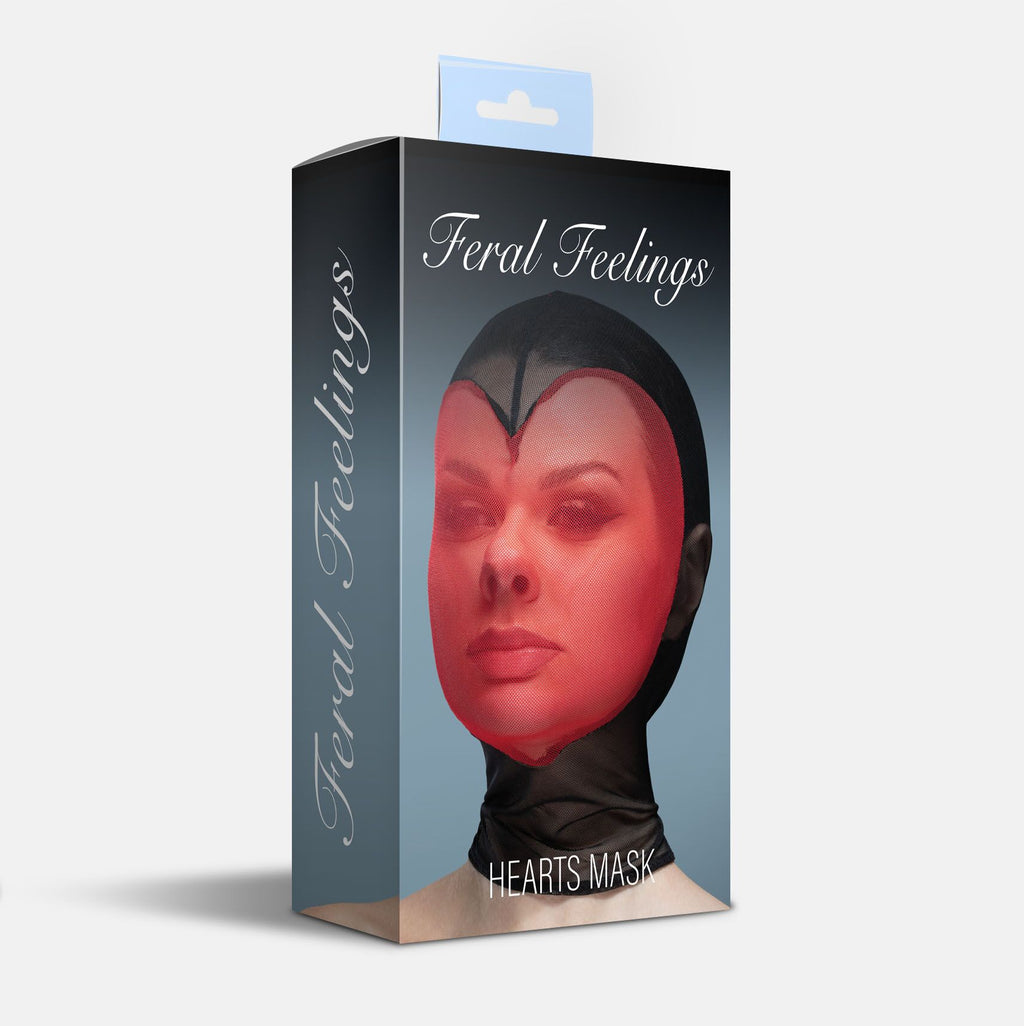Маска Feral Feelings Hearts Mask