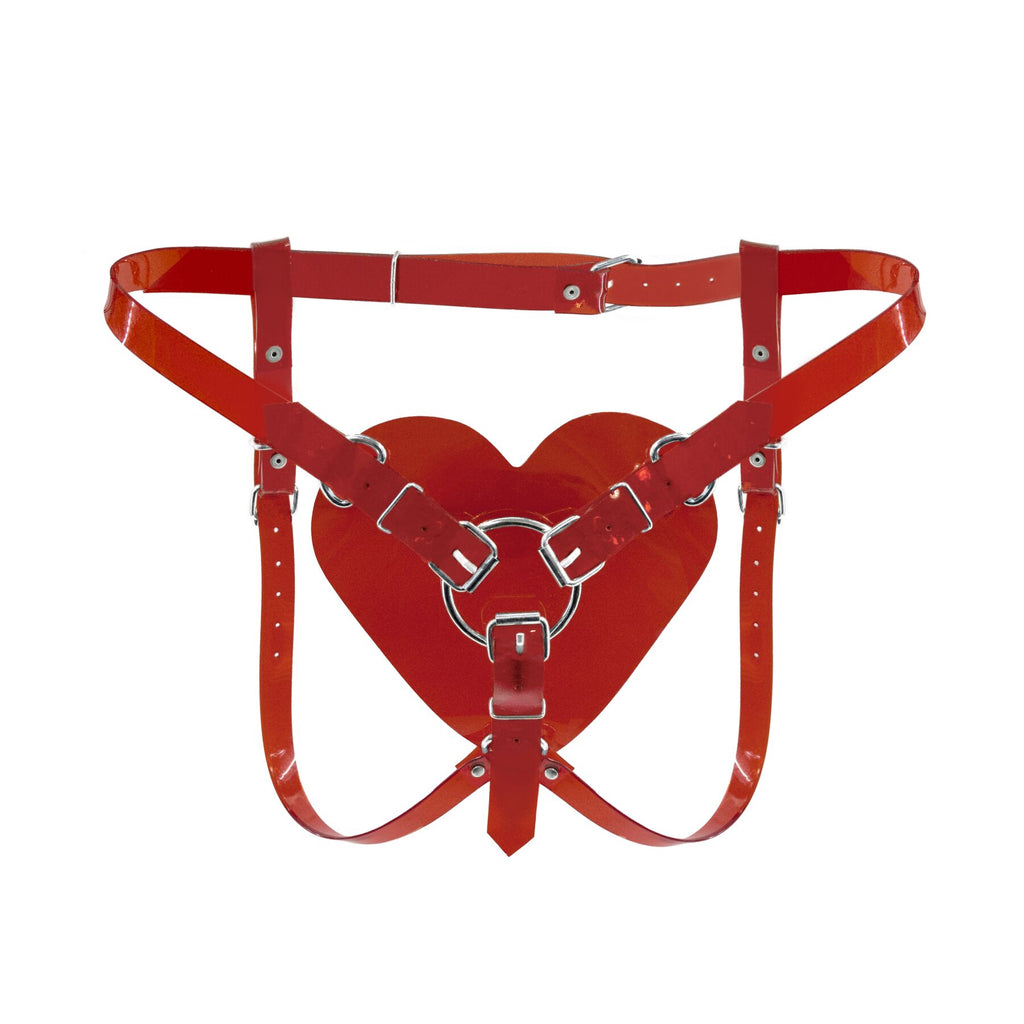 Трусики Серце для страпону Feral Feelings Hearts Strap-on Belt